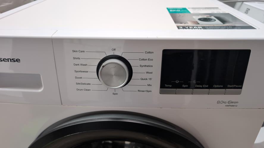 Second-hand Hisense 8kg Front Load Washing Machine - Photo 5)