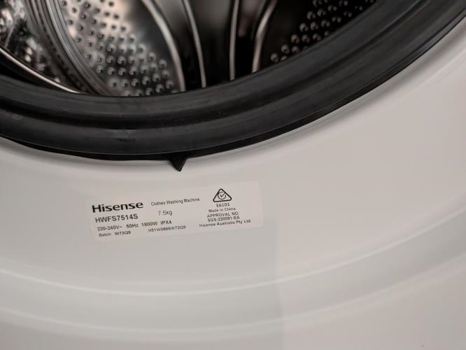 Second-hand Hisense 7.5kg Front Load Washing Machine - Photo 5)