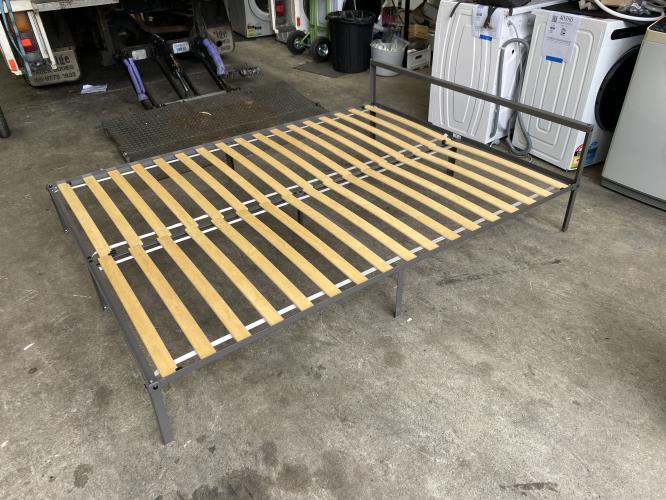 Second-hand IKEA Queen Size Bed Frame - Photo 5)