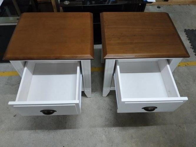 Second-hand Set of 2 Bedside Tables - Photo 5)