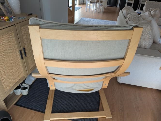 Second-hand Rocking Chair with Foot Rest - Photo 5)