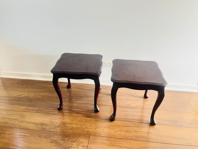Second-hand Coffee Table with 2 Matching Side Tables - Photo 5)