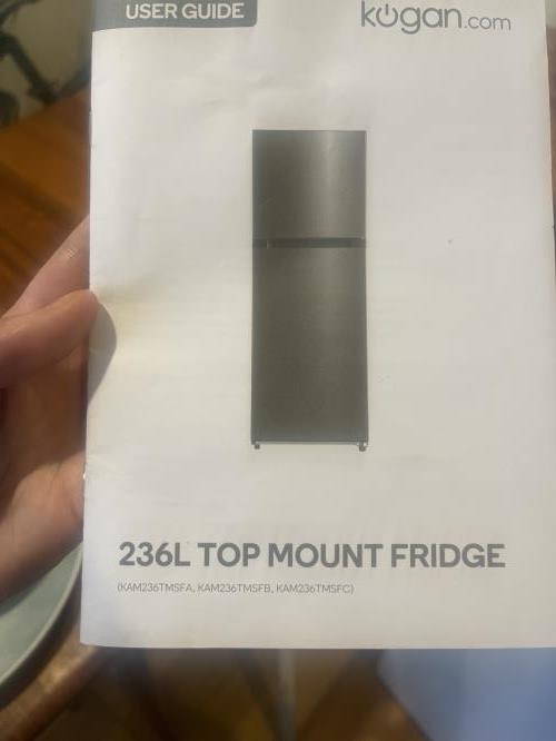 Second-hand Kogan 236L Top Mount Fridge - Photo 6)