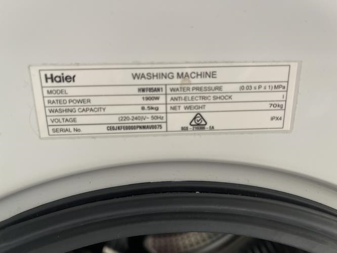 Second-hand Haier 8.5kg Front Load Washing Machine - Photo 6)