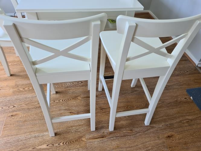 Second-hand Set of 2 IKEA Bar Stools - Photo 6)