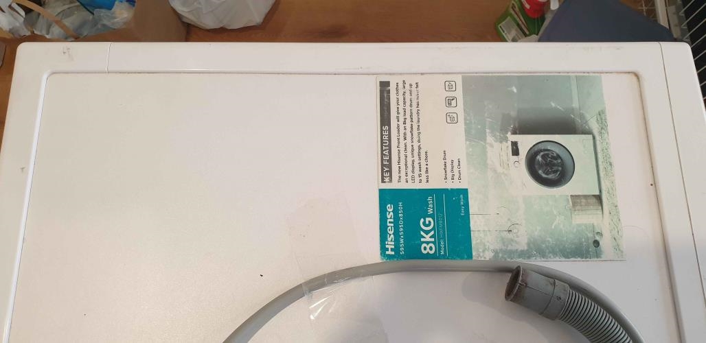 Second-hand Hisense 8kg Front Load Washing Machine - Photo 6)