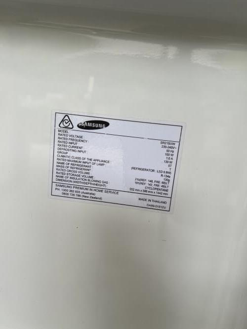 Second-hand Samsung 216L Top Mount Fridge - Photo 6)