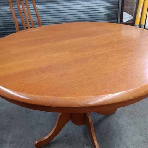 Second-hand Dining Table with 3 Chairs - Photo 6)