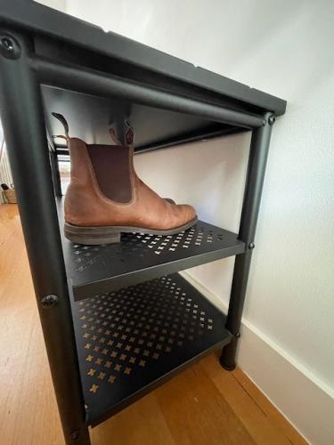 Second-hand Set of 2 Shoe Storage Racks - Photo 6)