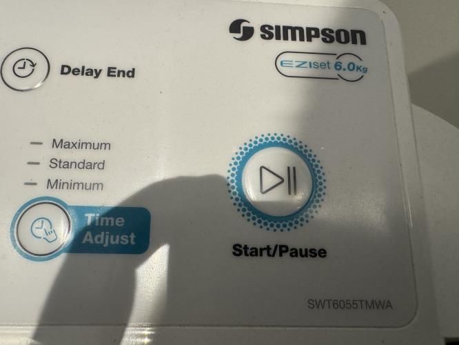 Second-hand Simpson 6kg Top Load Washing Machine - Photo 6)