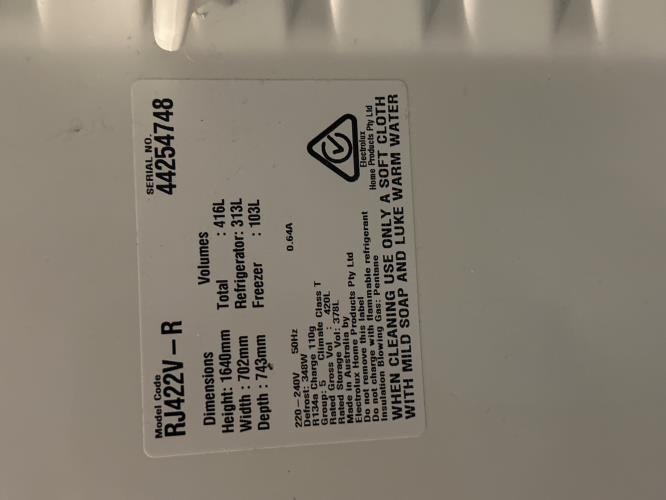 Second-hand Westinghouse 416L Top Mount Fridge - Photo 6)
