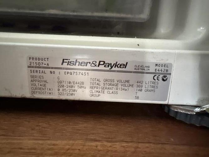 Second-hand Fisher & Paykel 442L Bottom Mount Fridge - Photo 6)