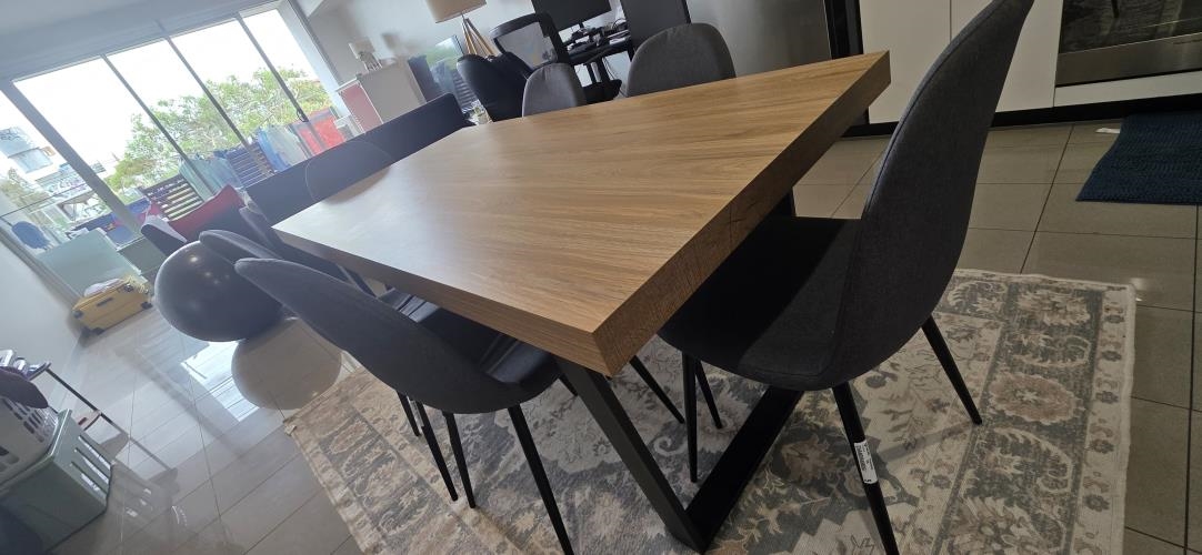 Second-hand Dining Table with 6 Chairs - Photo 6)