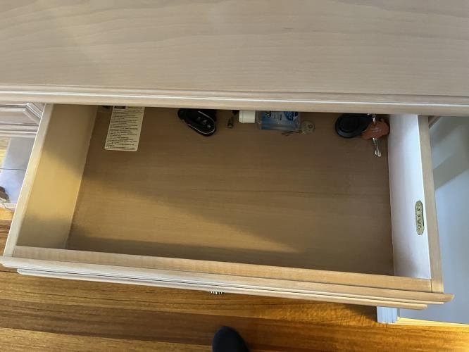 Second-hand Hall Table with Matching Mirror - Photo 6)
