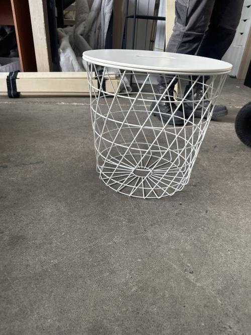 Second-hand IKEA KVISTBRO Storage Table with Lid - Photo 6)