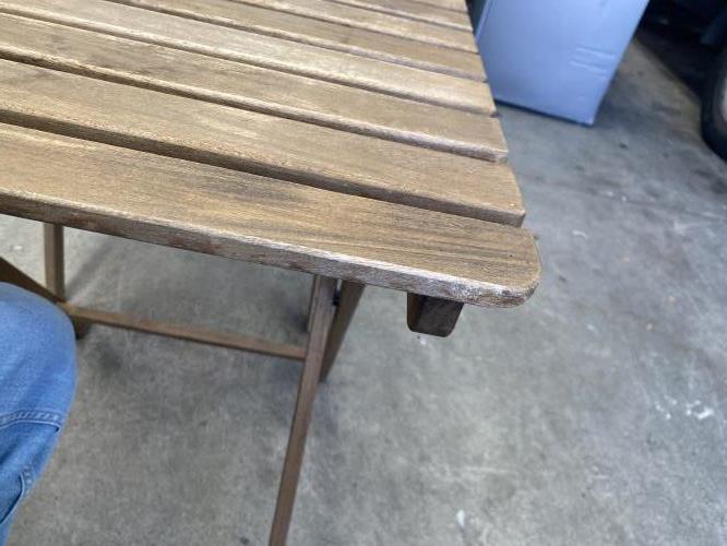 Second-hand IKEA Outdoor Table with 2 Chairs - Photo 7)