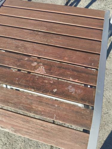 Second-hand Folding Outdoor Table with 2 Chairs - Photo 7)