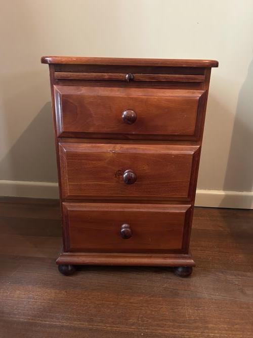 Second-hand Set of 2 Bedside Tables - Photo 7)