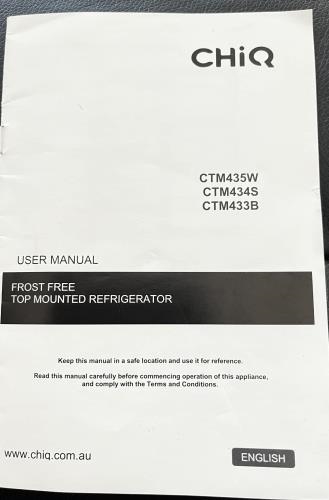 Second-hand Chiq 435L Top Mount Fridge - Photo 7)