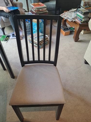 Second-hand Set of 3 Dining Chairs - Photo 7)