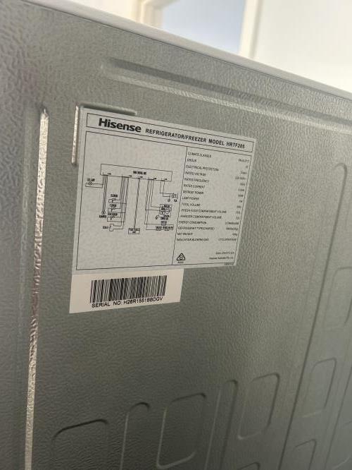 Second-hand Hisense 205L Top Mount Fridge - Photo 7)