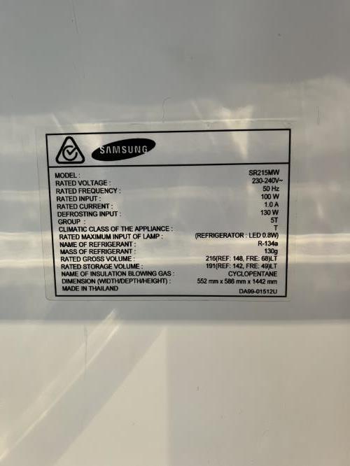 Second-hand Samsung 216L Top Mount Fridge - Photo 7)