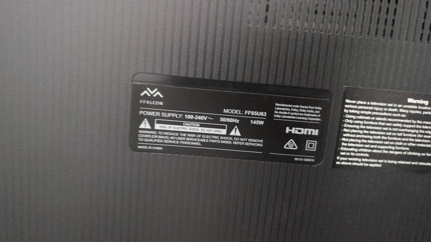 Second-hand Ffalcon 65\" Smart TV - Photo 7)