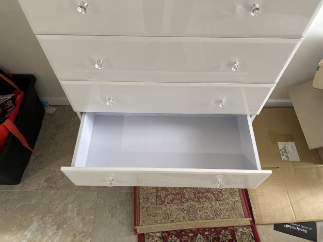 Second-hand Chest of 5 Drawers - Photo 7)