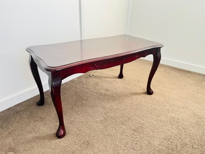 Second-hand Coffee Table with 2 Matching Side Tables - Photo 7)