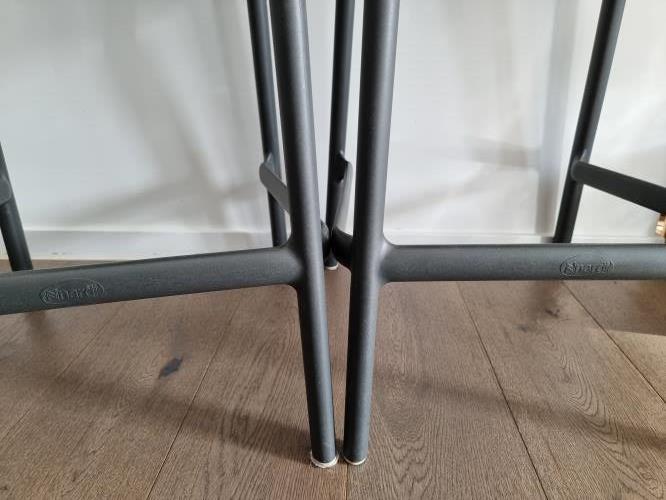 Second-hand Set of 2 Bar Stools - Photo 8)