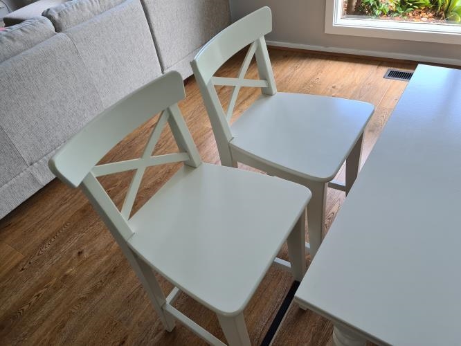 Second-hand Set of 2 IKEA Bar Stools - Photo 8)