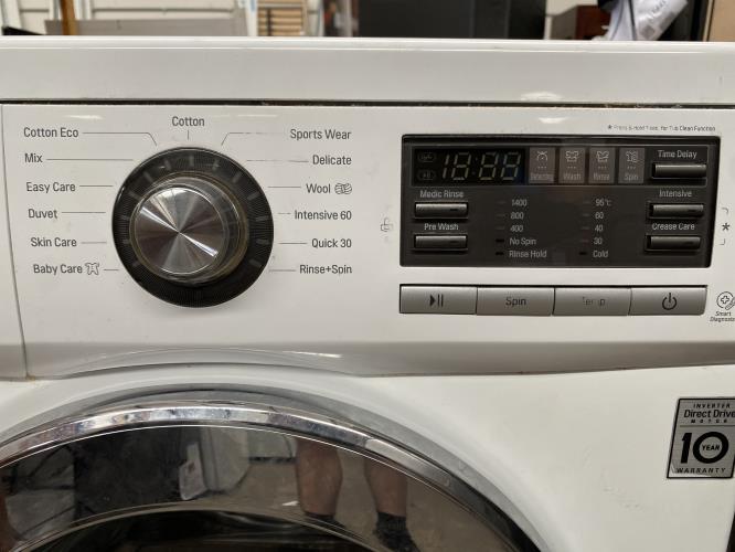 Second-hand LG 7.5kg Front Load Washing Machine - Photo 8)