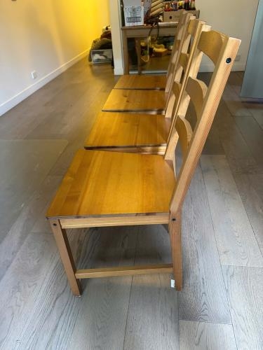 Second-hand Dining Table with 4 Chairs - Photo 8)