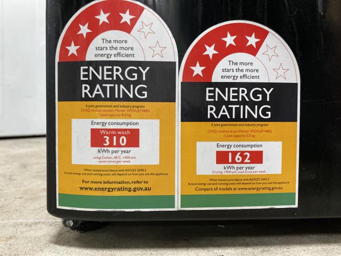 Second-hand Chiq 8kg / 5kg Washer-Dryer Combo - Photo 8)