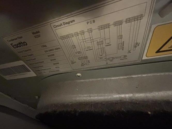 Second-hand Esatto 7kg Dryer - Photo 8)