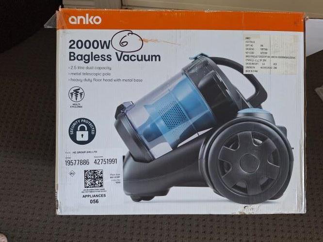 Second-hand Anko Bagless Vacuum Cleaner - Photo 8)