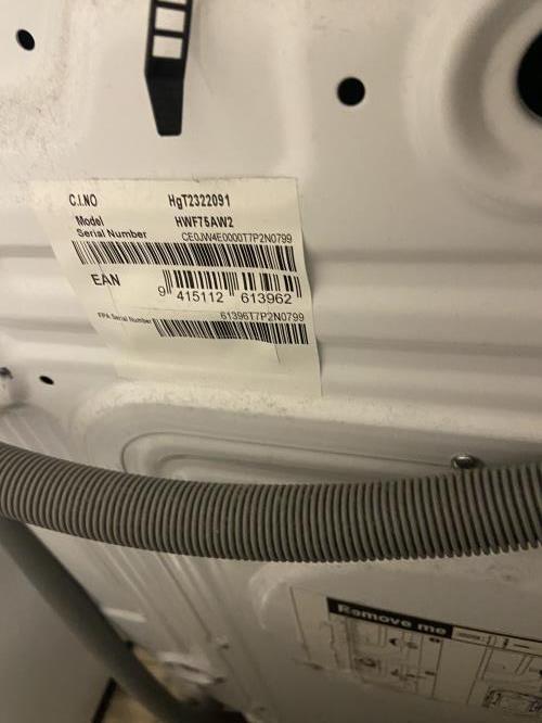 Second-hand Haier 7.5kg Front Load Washing Machine - Photo 8)