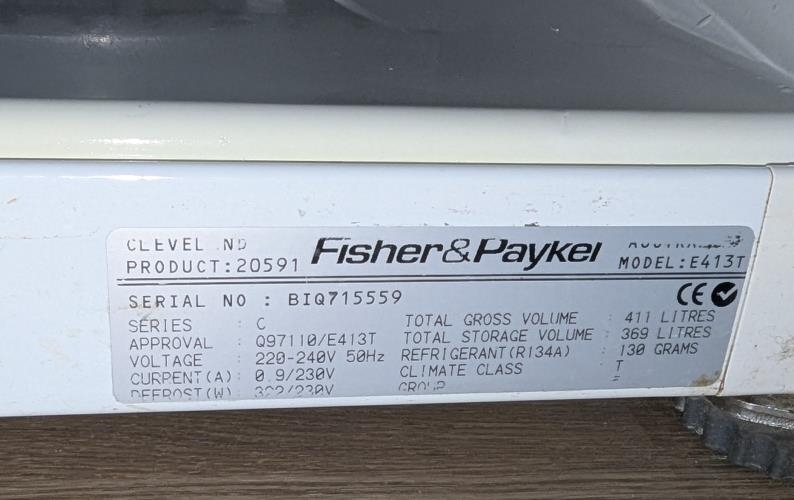 Second-hand Fisher & Paykel 411L Top Mount Fridge - Photo 8)