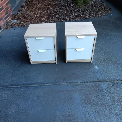 Second-hand Set of 2 IKEA Bedside Tables